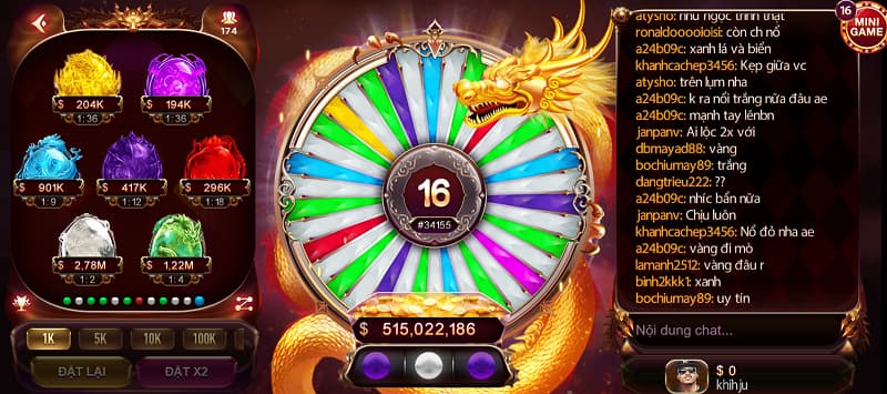 Game Sun Rồng